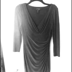 Ralph Lauren size 4 gray dress